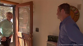 Blonde Girlfriend Enjoys Her Lover' Erect Donger