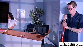 Naughty Office Girl (cindy Starfall) With Big Melon Tits Love Intercorse Movie-28