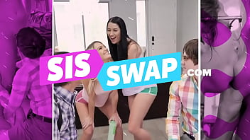 Naughty Teen In Uniform Giving Blowjob And Get Their Pussies Fucked By Their Teacher In The Classroom