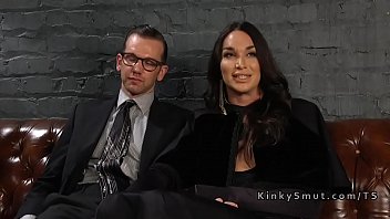 Beautiful Tranny Anal Fucks Inked Guy