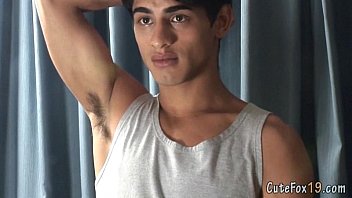 Fresh-faced Gay Boy Charming The Cam - solo, posing, gay, twink - Video 4756867