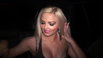 A Hot Blonde Girl Is Giving Head To A Random Guys In Public