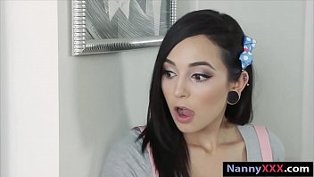 Small Tits Nanny Railed By Pervert Dude In The Bedroom