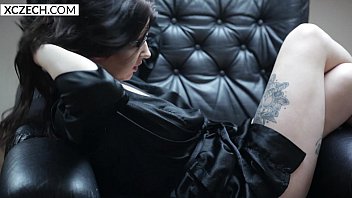 Czech Titty Lady Drinking And Spreading Legs - Xczech.com