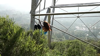 Felicity Feline Ass And Climbing Towers In Los Angeles