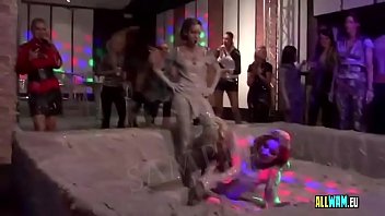 Tarra And Her Friends Just Love Mud Wrestling