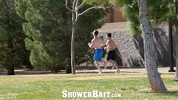 Showerbait - Str8 Guy Gets His Ass Pounded After Shower