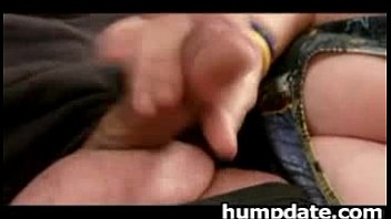 Busty Wife Gives Handjob With No Happy End