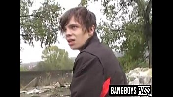 Homeless Twink Sucked Dick And Gets Ass Fucked For Money