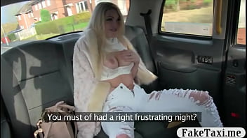 Huge Juggs Amateur Blonde Passenger Slammed In The Cab