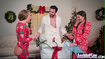 (allie Haze _ Harley Jade) Big Oiled Ass Slut Girl Love Hardcore Deep Anal Sex Clip-04