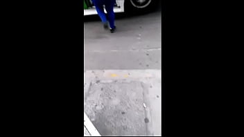 Culo De Gorda En Leggins Azules