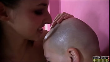 Dominatrix Biting Her Slave And Making Him Squirm