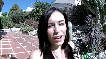 Spanish Pierced Brunette Loves Cocks