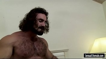 Sultry Blonde Shemale Aubrey Brooks Gets Her Asshole Slammed