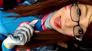 D.va Overwatch Cosplay Twerk - Britany Angelus