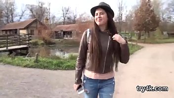 Lovable Sweetie Sucks Cock In Pov And Gets Slim Snatch Nailed