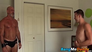 Sucking On The Old Mans Dick Then Getting Assfucked Good