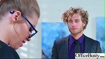 Slut Sexy Girl (britney Amber) With Big Round Boobs In Sex Act In Office Video-05