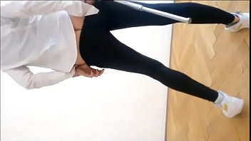 Hot, Girl, Pants, In, Yoga, Spandex - Workout - 2025 - Incredible - Session - Video 4590992