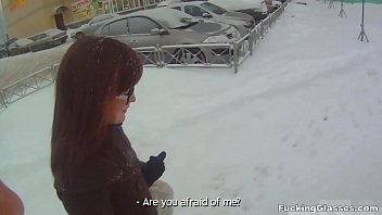 Fucking Glasses - Anal Rose In A Gym Teen Porn