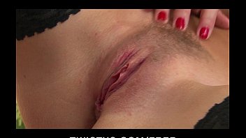 Horny Brunette In A Corset _ Stockings Masturbates To Big Orgasm