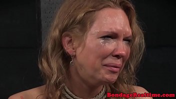 Bigtitted Bdsm Sub With Scars Gets Canned