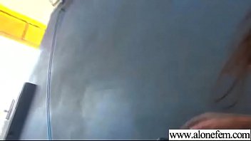 (nova Brooks) Alone Hot Girl Get All Kind Of Sex Stuff In Her Pussy Movie-15