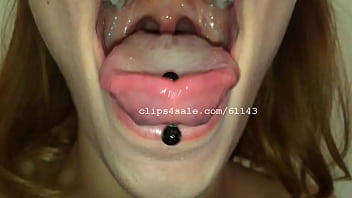 Mouth Fetish - Silvia Mouth Video 2 - Mouth-piercing-fetish-tongue-teeth-vore-long-tongue-mouth-fetish