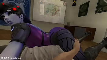 Widowmaker Headscissor Sexy Animation 2017