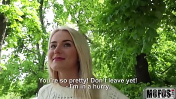 Blonde Hottie Fucks Outdoors Video Starring Aisha - Mofos.com