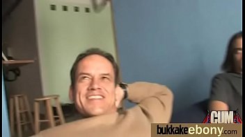 Dp With German Ebony Bukkake Teen 21 - interracial, blowjob, group, cocks, gangbang, oral, bukkake - Video 4681285
