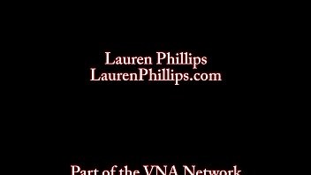 Sexy Redhead Lauren Phillips Teases With Her Big Tits