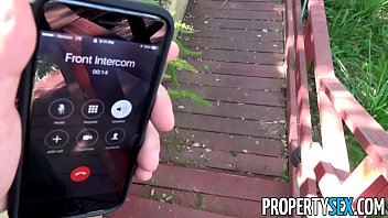 Propertysex - Gorgeous Agent With Big Natural Tits Fucks Homeowner