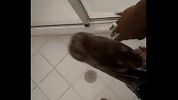 Stroking In The Shower