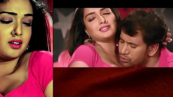 Amrapali Dubey Hot Navel Kissing Smooching