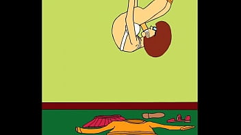 Velma' Shemale Contortion Orgasm