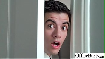 Slut Girl (diamond Jackson) With Round Huge Tits Get Nailed In Office Vid-09