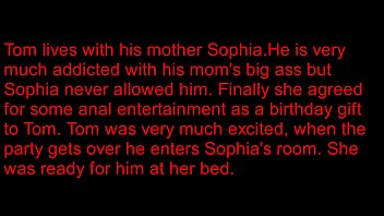 Step Mom Gifts Her Ass On His Birthday