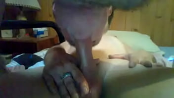 My Buddy Waves His Big Uncut Cock At Me To Suck.