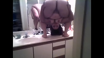 Brittanys Amateur Balancing Act Doing Standing Pretzel