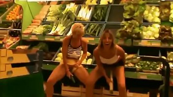 Public Masturbation At The Market