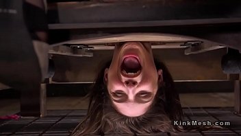 Bound Slave Flogged And Anal Pounded