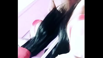 Transexual Venezolana Sacando La Lengua Shemale Venezuela