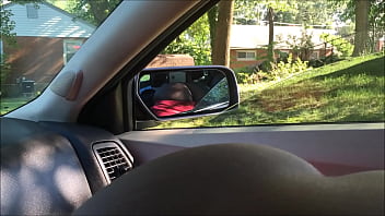 Round Ass Bitch Sucking Dick In Car