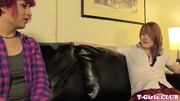 Lesbian Trans Babe Assfucking Tgirl