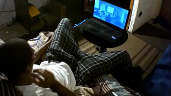 Teen Stroking To Porn 2