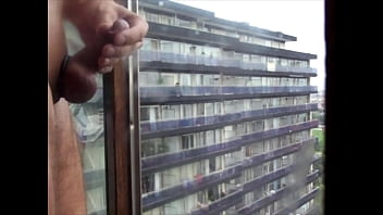 Masturbating At The Window