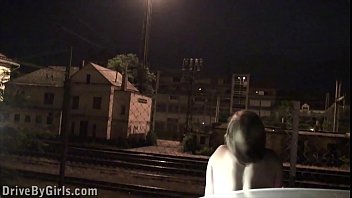 Blonde Teen Cute Girl Alexis Crystal Heading To A Public Sex Gang Bang Car Orgy