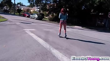 Tiny Skater Rissa Got Drilled By A Massive Dick